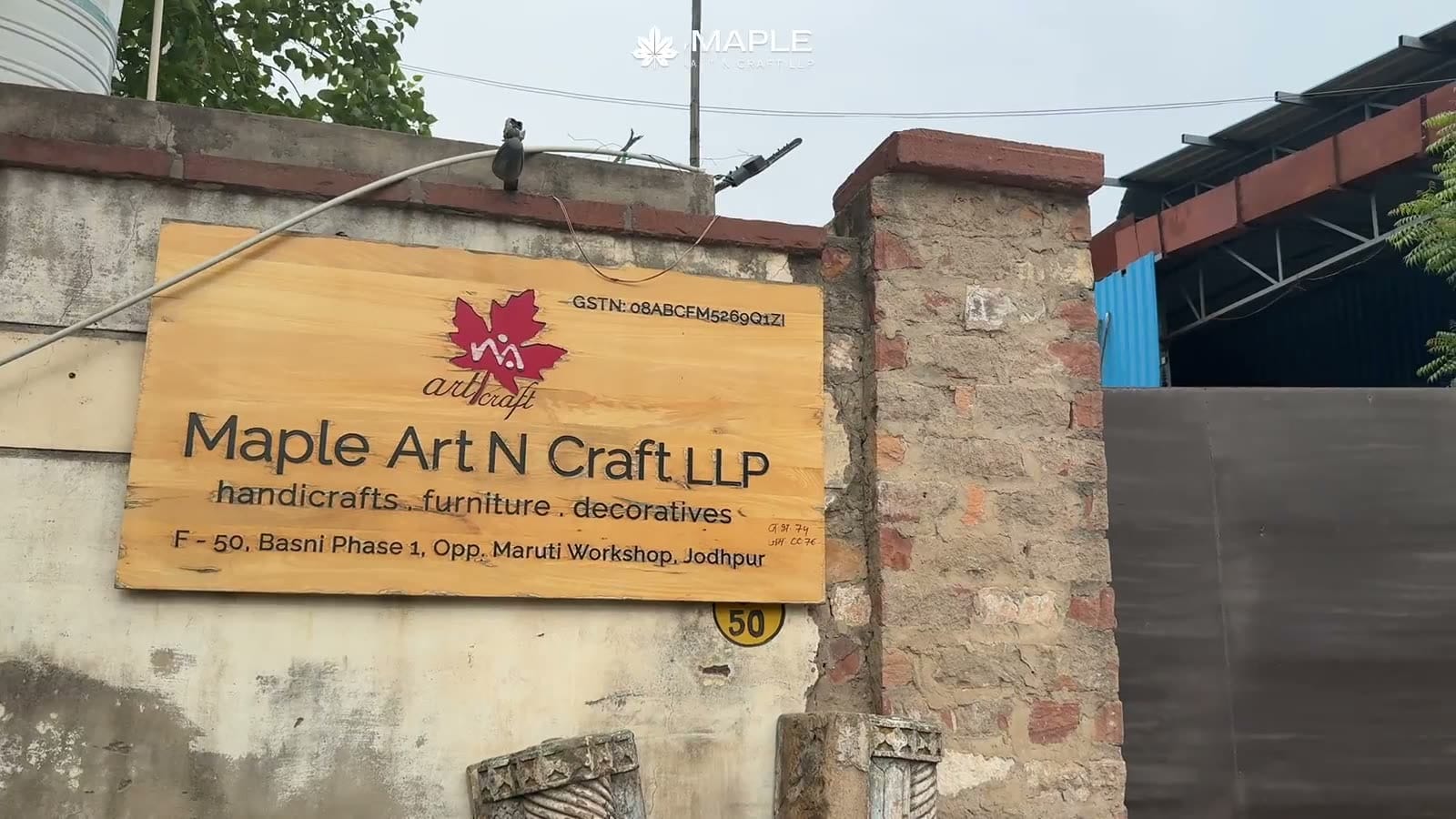 Maple Art & Crafts handcrafted furniture showroom